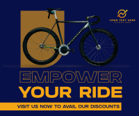 Empower Your Ride Facebook Post Design