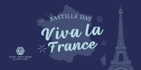 Celebrate Bastille Day Twitter Post