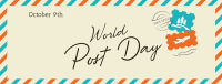 Post Day Envelope Facebook Cover