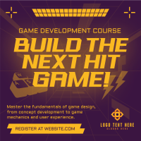 Game Development Course Linkedin Post