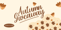 Autumn Season Giveaway Twitter Post