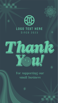 Quirky Thank You Instagram Reel Image Preview