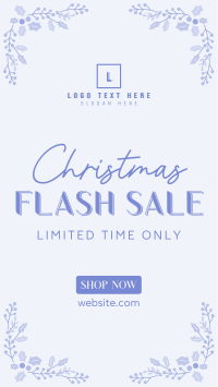 Christmas Flash Sale Facebook Story