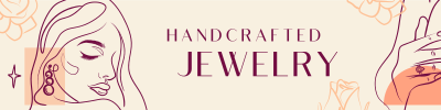 Women Jewelry Line art Etsy Banner Image Preview