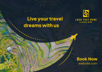 Your Travel Dreams Postcard