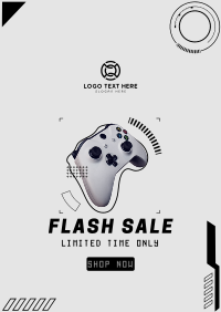 Gaming Flash Sale Poster