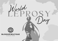 Leprosy Day Celebration Postcard Image Preview