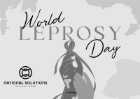 Leprosy Day Celebration Postcard Image Preview