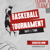 Sports Basketball Tournament Linkedin Post Image Preview