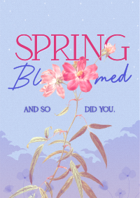 Spring Bloom Quote Flyer