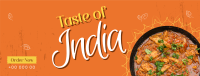 Taste of India Facebook Cover Image Preview