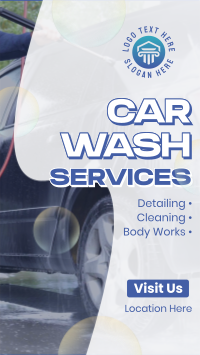 Carwash Auto Detailing Instagram Story Image Preview