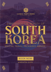 Korea Travel Package Flyer