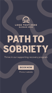 Path to Sobriety Instagram Story