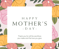 Mother's Day Special Flowers Facebook Post