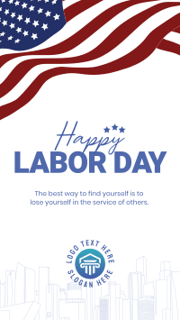 Celebrate Labor Day Instagram Story