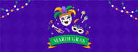 Mardi Gras Celebration Facebook Cover