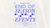 End of Season Events Animation