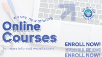 Online Courses Enrollment Video