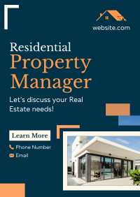 Property Manager Poster example 1