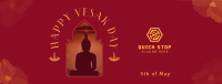 Celebrate Vesak Day Facebook Cover Image Preview