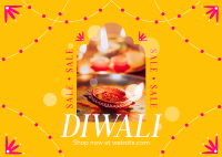 Accessories for Diwali Postcard
