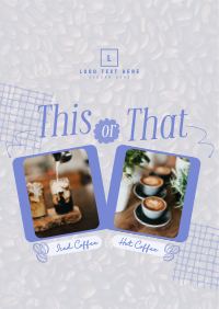 This or That Coffee Flyer