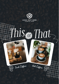 This or That Coffee Flyer