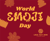 Emoji Day Blobs Facebook Post