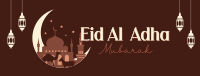 Blessed Eid Al Adha Facebook Cover Image Preview