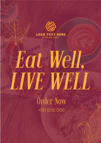 Elegant Food Quotes Flyer