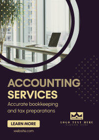 Accounting and Finance Service Poster