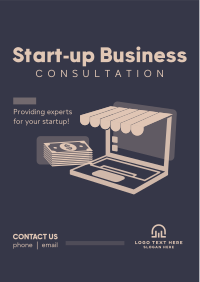 E-commerce Business Consultation Flyer