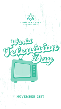 Retro TV Day TikTok Video