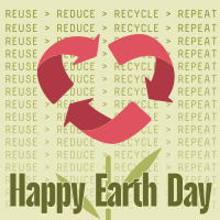 Earth Day Recycle Linkedin Post