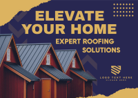 Elevate Home Roofing Solution Postcard