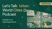Urban City Podcast Animation