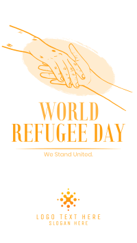 We Celebrate all Refugees Instagram Story