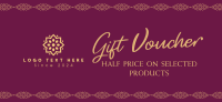 Ornate Luxury Voucher Gift Certificate