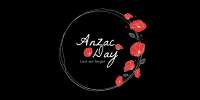 Anzac Day Wreath Twitter Post