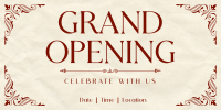 Grand Opening Celebrate Twitter Post