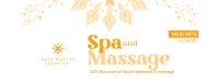 Spa Mandala Facebook Cover Image Preview