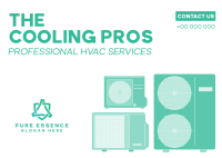 The Cooling Pros Postcard