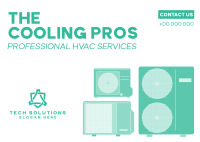 The Cooling Pros Postcard