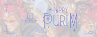 Celebrating Purim Facebook Cover Image Preview