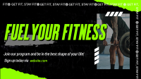 Stay Fit Gym Animation