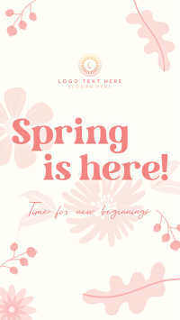 Spring New Beginnings Instagram Reel Image Preview