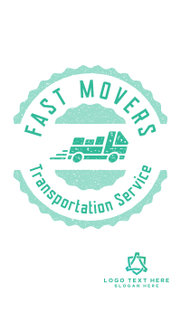 Movers Truck Badge Instagram Story