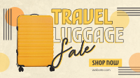 Travel Luggage Discounts Animation