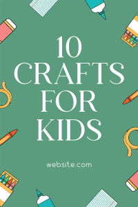 Craft Workshop Pinterest Pin Image Preview